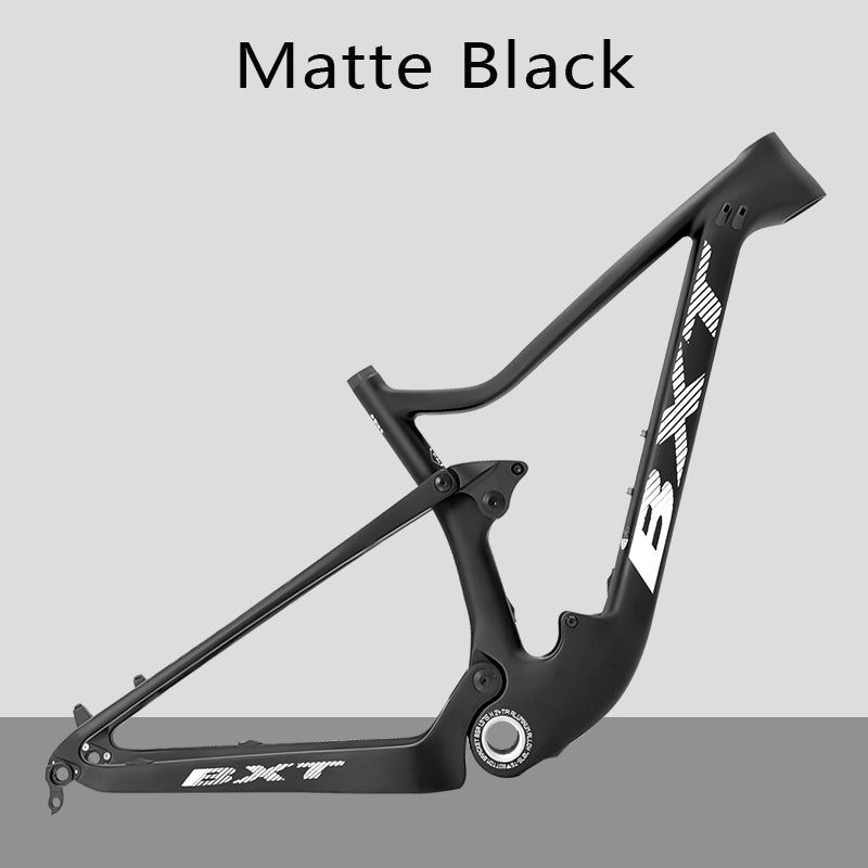 BXT 29ER Full Suspension Carbon Suspension Full Carbon Mountain Bicycle Travel 100mm Frame XC MTB Bike BXT Brand Sell Well