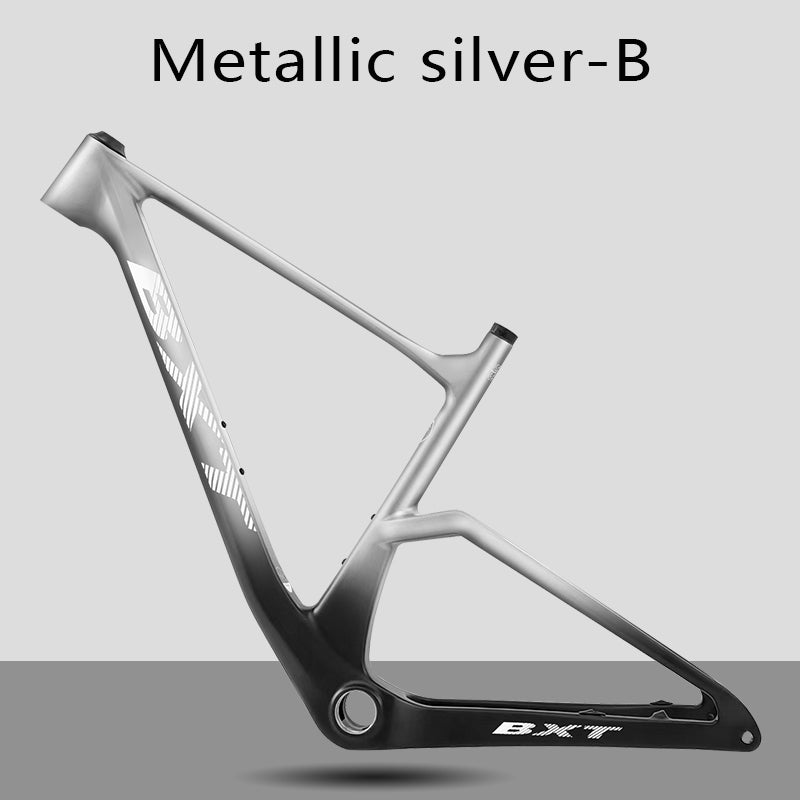 BXT New Carbon Fiber Frame MTB 29er Thru-Axle Boost 148x12mm Carbon Mountain Disc Bike frame use Screw-in T47 (73mm) UDH hanger