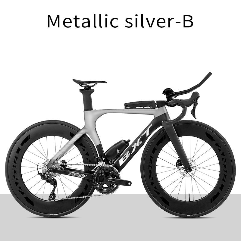 BXT Carbon Light Weight Road Bike tt bike TT Bicycle Zeitfahrrad Disc Triathlonfahrrad Shimano 105 R7120