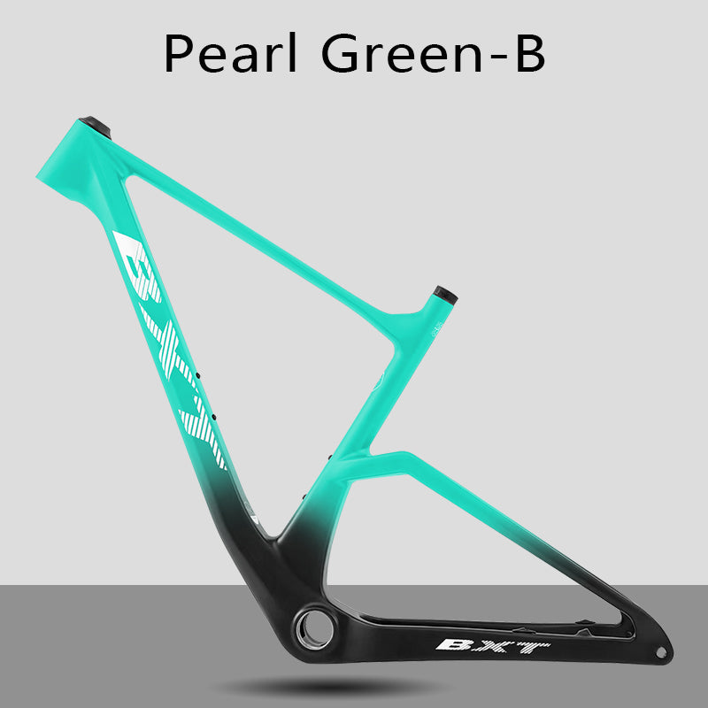 BXT New Carbon Fiber Frame MTB 29er Thru-Axle Boost 148x12mm Carbon Mountain Disc Bike frame use Screw-in T47 (73mm) UDH hanger