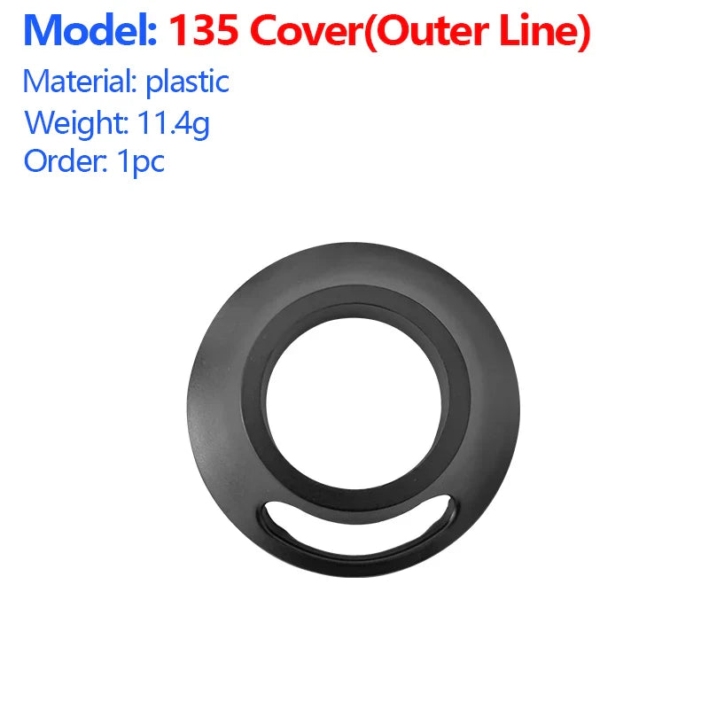 Plastic Headset Road Gravel Frame Internal Line Headset Bike Ultra Light BXT 145/135/115 Handlebar Plastic Gasket High Strength