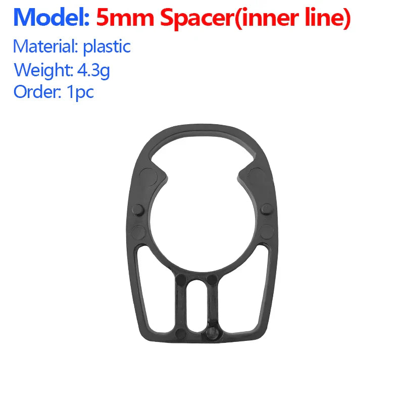 Plastic Headset Road Gravel Frame Internal Line Headset Bike Ultra Light BXT 145/135/115 Handlebar Plastic Gasket High Strength