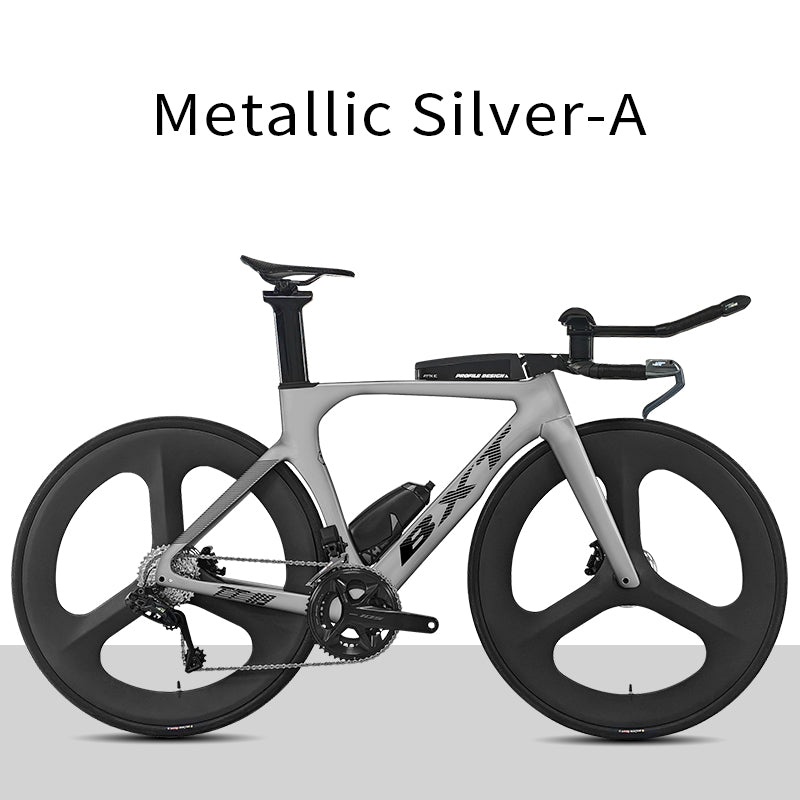 BXT Carbon Triathlon Time Trial Bike – L-TWOO ER9 2x12 Electronic Wireless Shifting, 24-Speed Carbon Fiber TT Road Bicycle with Wheels