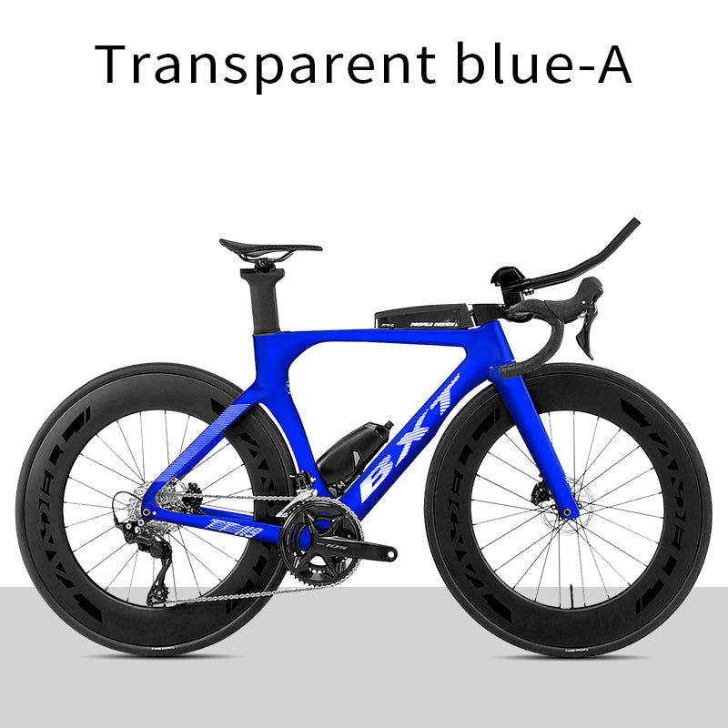 BXT 2025 New carbon tt bike TT Bicycle Shimano DI2 8170 electronic shifting Disc Brake Time Trial Triathlon Complete Bike Zeitfahrrad Disc