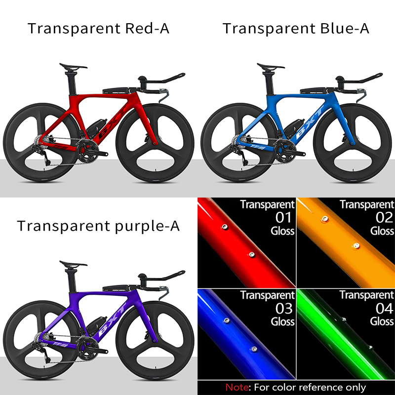 BXT Carbon Triathlon Time Trial Bike – L-TWOO ER9 2x12 Electronic Wireless Shifting, 24-Speed Carbon Fiber TT Road Bicycle with Wheels