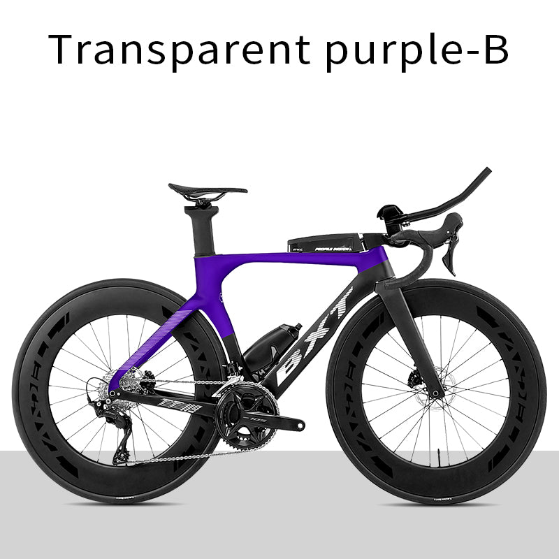 BXT Carbon Light Weight Road Bike tt bike TT Bicycle Zeitfahrrad Disc Triathlonfahrrad Shimano 105 R7120