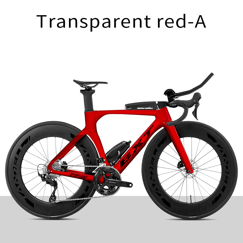 BXT 2025 New carbon tt bike TT Bicycle Shimano DI2 8170 electronic shifting Disc Brake Time Trial Triathlon Complete Bike Zeitfahrrad Disc