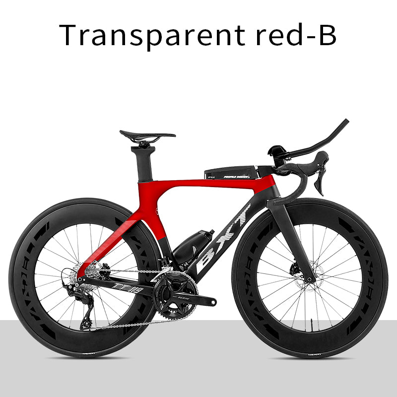 BXT Carbon Light Weight Road Bike tt bike TT Bicycle Zeitfahrrad Disc Triathlonfahrrad Shimano 105 R7120