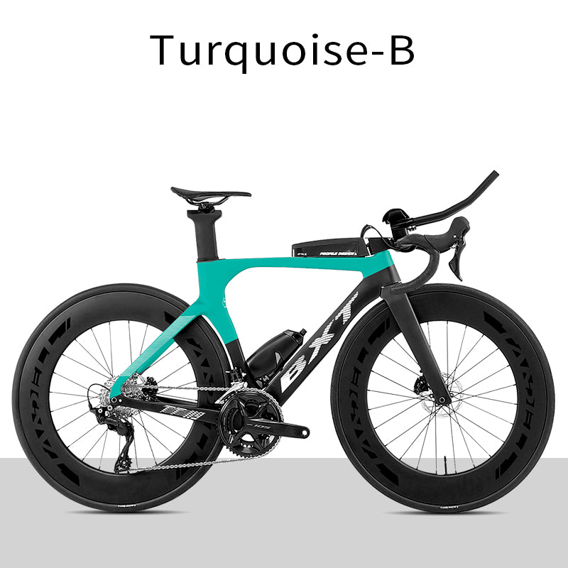 BXT Carbon Light Weight Road Bike tt bike TT Bicycle Zeitfahrrad Disc Triathlonfahrrad Shimano 105 R7120