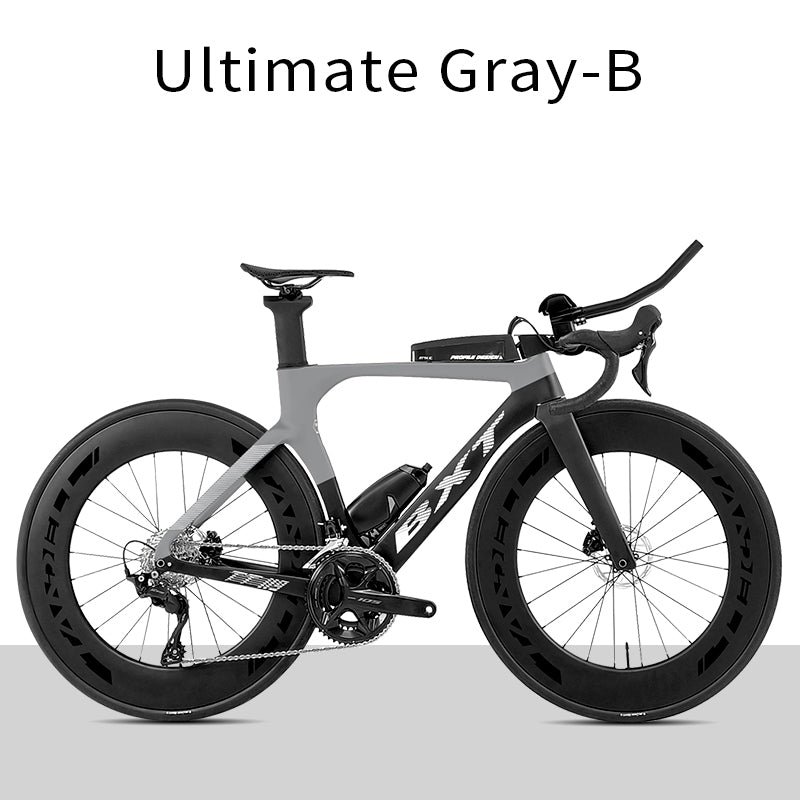 BXT Carbon Light Weight Road Bike tt bike TT Bicycle Zeitfahrrad Disc Triathlonfahrrad Shimano 105 R7120