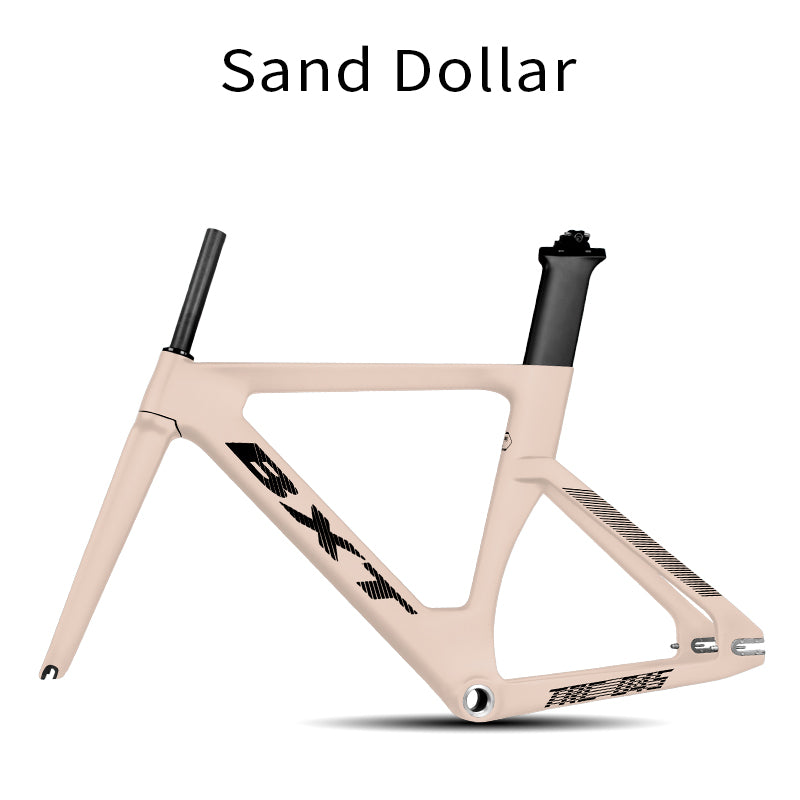 BXT Full Carbon Frame Track Bicycle Frame 700C BXT-045 Track Bike Frame Set Carbon Fixed Gear Track Racing Bicycle Frame