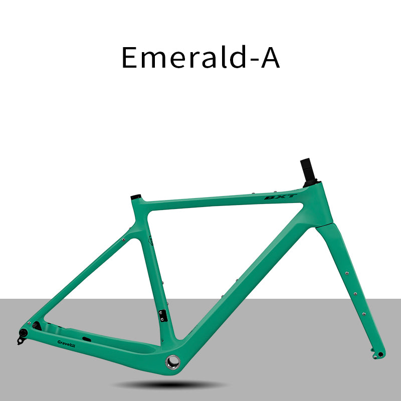 BXT Carbon Gravel Bike Frame UDH Internal Cable Fully Hidden Cable Gravel Bicycle Frameset Road Bike Disc Brake
