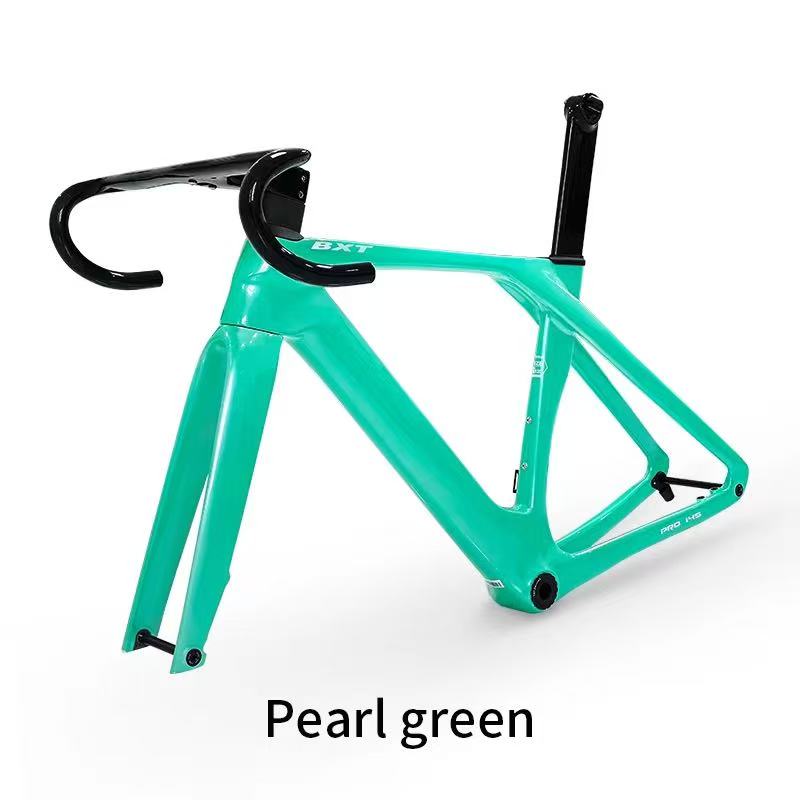 BXT rennrad rahmen Disc Brake Road Bike Frame Carbon Bicycle Frame BSA T47 BSA T47 Di2 Chameleon Color Frame