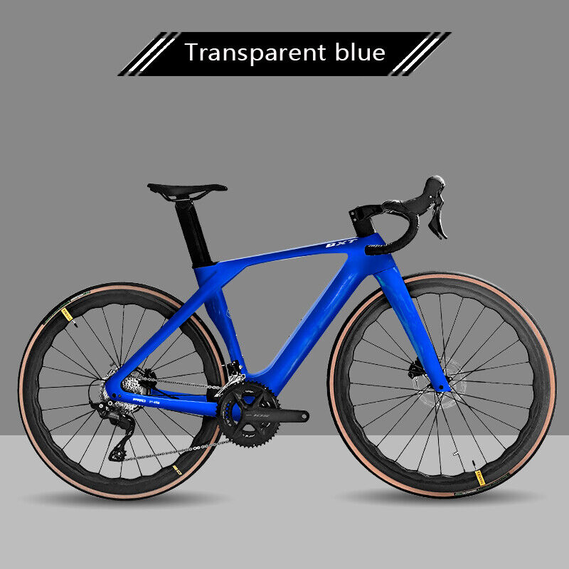 Carbon Road Bike Shimano R7120 Groupset 2x12 Speed Disc Brake 700x25C Carbon Frame