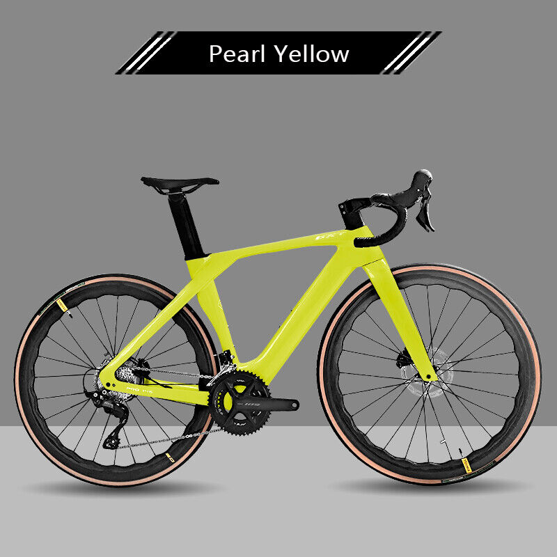 Carbon Road Bike Shimano R7120 Groupset 2x12 Speed Disc Brake 700x25C Carbon Frame