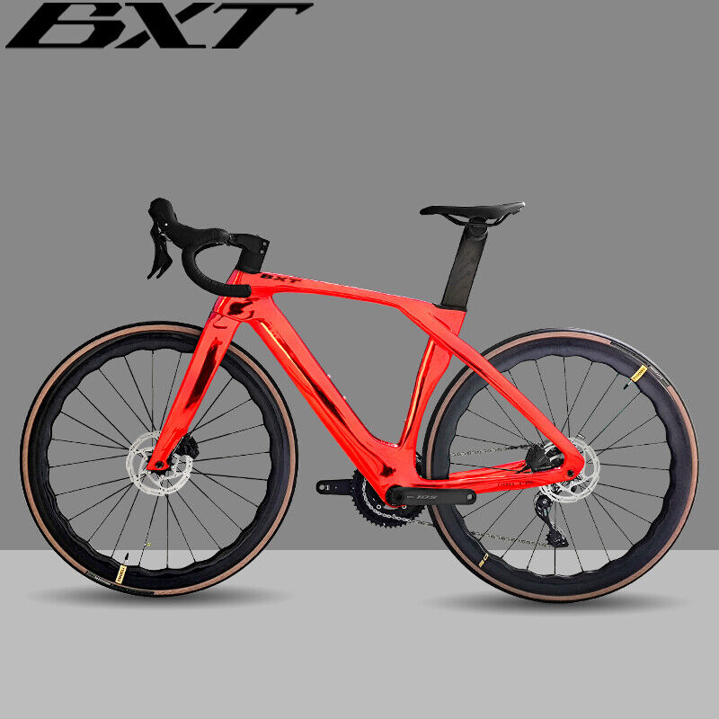 Carbon Road Bike Shimano R7120 Groupset 2x12 Speed Disc Brake 700x25C Carbon Frame