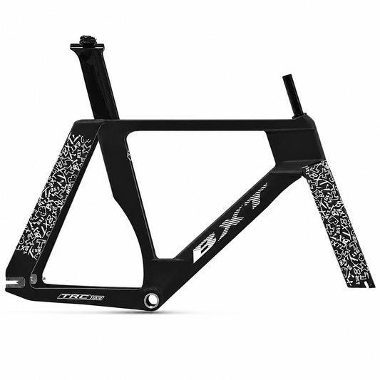 Newly launched customized carbon fiber track bicycle frame