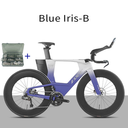 BXT -TT-219 New Carbon Time Trial/Triathlon Bike Carbon Fiber Bikes Road Bike LTWOO ERX 24 Speeds TT Bicycle