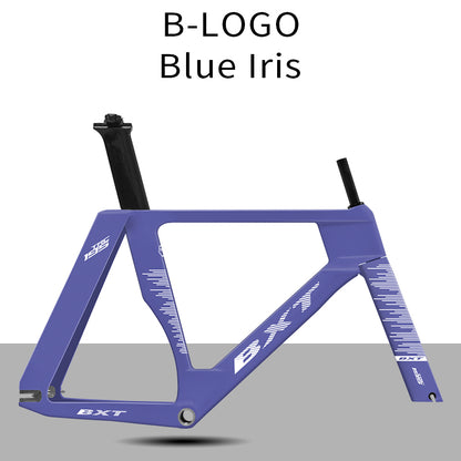 BXT New Carbon Track Frame Fixed Gear Track Bike Carbon Fibre Frame TRC-195 Single speed Track Frameset 700Cx28C