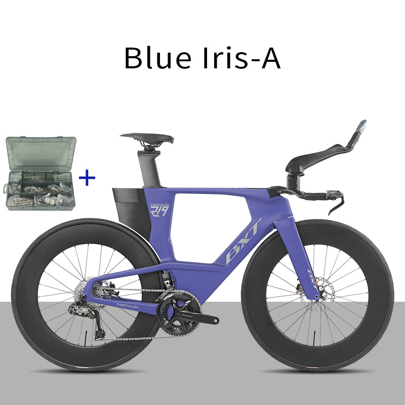 BXT 2026 New  Carbon Fiber Disc TT Bicycle Di2 Groupset Compatible Time Trial Racing Road Bike LTWOO ERX 24 Speeds