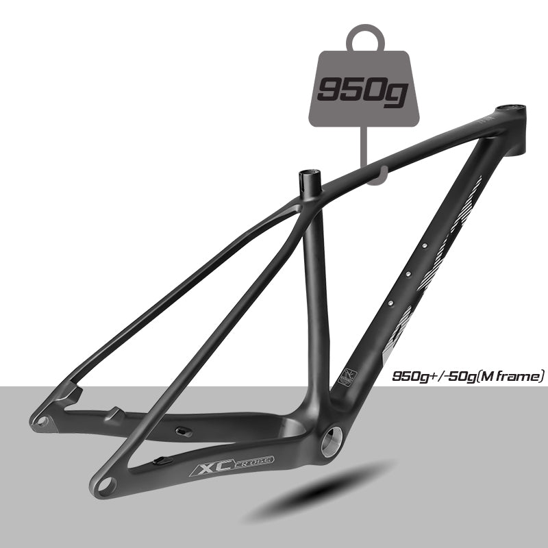 BXT 2025 New 29er T1000 Carbon MTB Hardtail Frame - MTB-066 / D Color / BOOST 148x12mm / UDH / BSA 73mm / Max 2.35" Tire / Internal Cable Routing