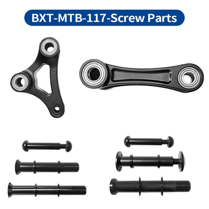 BXT-117 Frame Parts Carbon Full Suspension Bike Frame Rear Shock Connector Screw Set Suitable for Frame Model BXT-MTB-117
