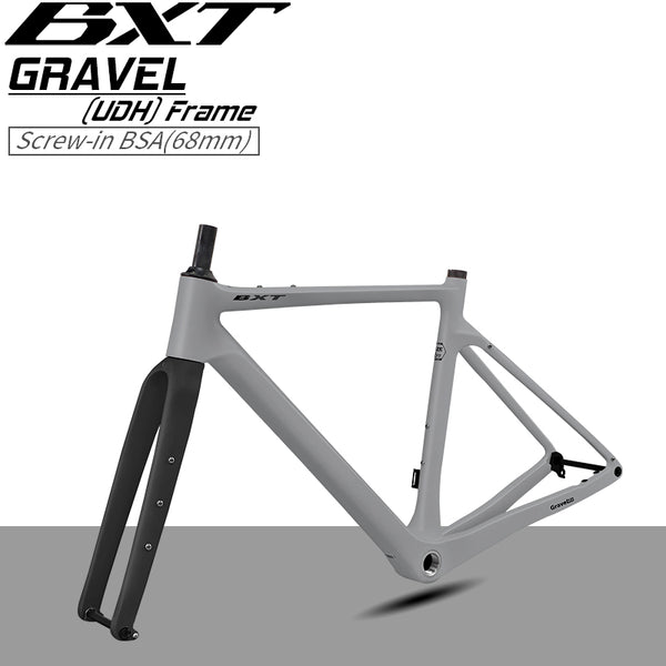 rahmen rennrad disc BXT Carbon Gravel Bike Rahmen, Rahmen, Scheibenbremse, Innenve – BXT official store Gebrauchte Fahrräder in Berlin reverbsync-seller-cost:253.62 Color:Matt Black - Orange