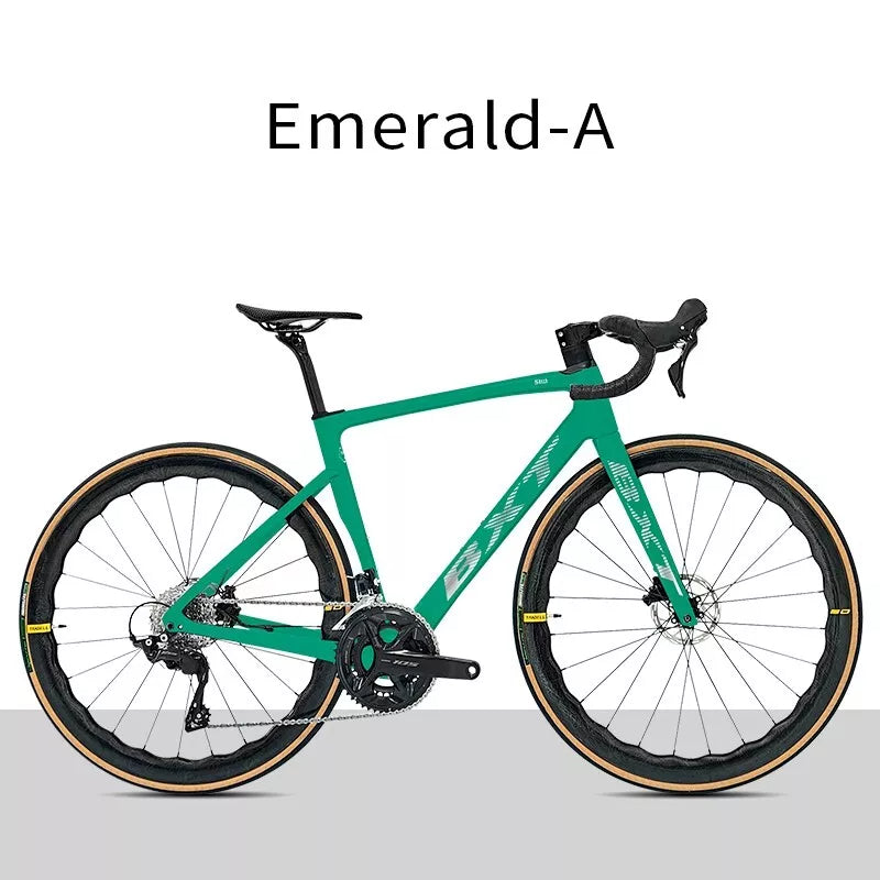 BXT Carbon Road Bike 24 Gang Ultraleichter Carbon Rennrad Hydraulisch Scheibenbremse 49cm 52cm 54cm 56cm