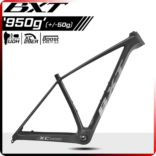 BXT Full Carbon T1000 29er MTB Frame - Boost Geometry, Internal Routing, UDH Hanger, Hardtail, XS-XL Sizes