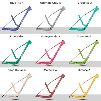 BXT 2026 New 29er Boost Carbon MTB Frame UDH Hanger Full Integrated Cable Hardtail Mountain Bike Frameset T47 24mm/29mm