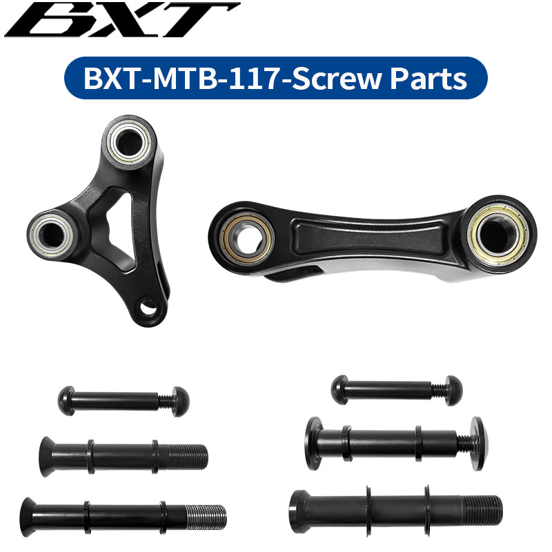 BXT-117 Frame Parts Carbon Full Suspension Bike Frame Rear Shock Connector Screw Set Suitable for Frame Model BXT-MTB-117