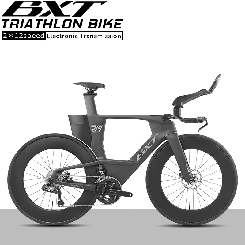 BXT -TT-219 New Carbon Time Trial/Triathlon Bike Carbon Fiber Bikes Road Bike LTWOO ERX 24 Speeds TT Bicycle