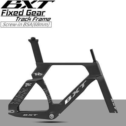BXT-695 Track Frame Full Carbon EPS Racing Tracking bike Frameset Fixed Gear bike frame Single speed 700*28C