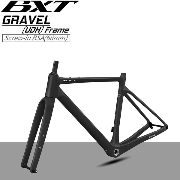 import fahrradrahmen aus china BXT Carbon Gravel Bike Rahmen, Rennrad Rahmen, Scheibenbremse, Innenve – BXT official store Preiskalkulation deaktiviert Angell 700mm Elektro-Stadtrad Schwarz Größe:XS (53/54cm)