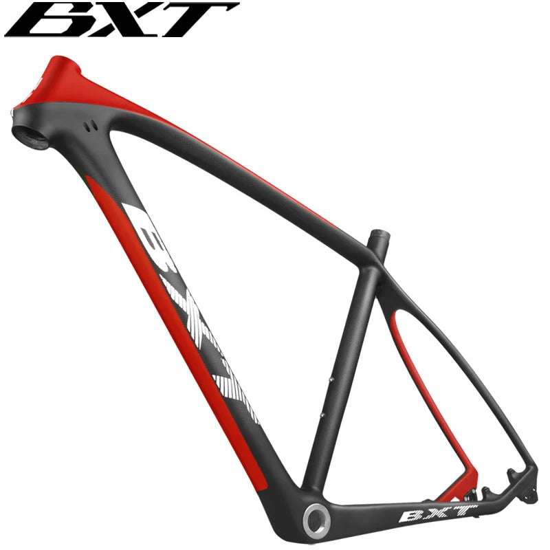 BXT 2021 T1000 Carbon MTB Frame 29er With Fork to Match 29 Full Carbon Mountain Bike Frame S M L XL Size 31.6mm Seatpost