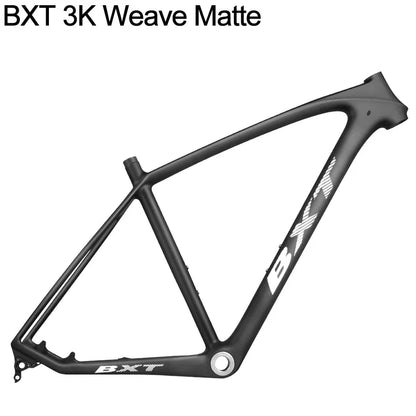 BXT Carbon MTB Frame 29er With Fork to Match 29 Full Carbon Mountain Bike Frame S M L XL Size 31.6mm Seatpost