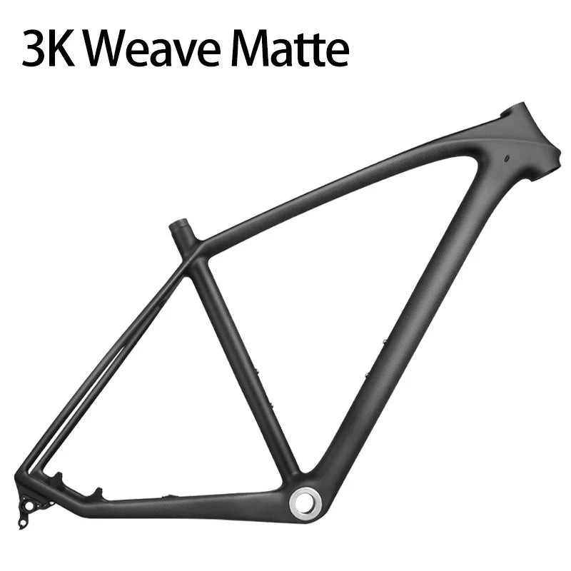 BXT Carbon MTB Frame 29er With Fork to Match 29 Full Carbon Mountain Bike Frame S M L XL Size 31.6mm Seatpost