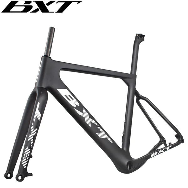 gravel bike steckachse BXT Carbon Rahmen 142mm Scheibe Cyclocross Carb – BXT official store Bajo en Grasa Kopfumfang:49-53 (SM) Canoë E Rider 330