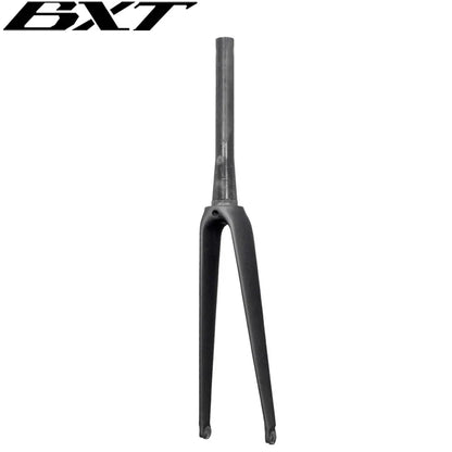 BXT 2023 new Bicycle fork 1-1/2-1/8  tapered fork 700C carbon road bike fork matt/glossy UD super light carbon fiber bike front fork