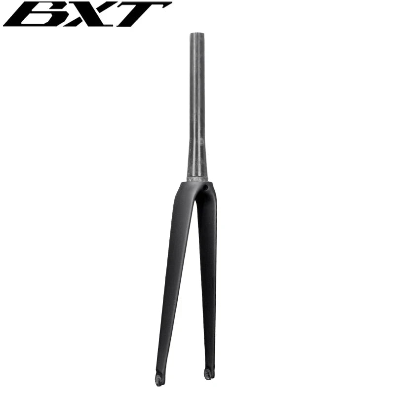 BXT 2023 new Bicycle fork 1-1/2-1/8  tapered fork 700C carbon road bike fork matt/glossy UD super light carbon fiber bike front fork