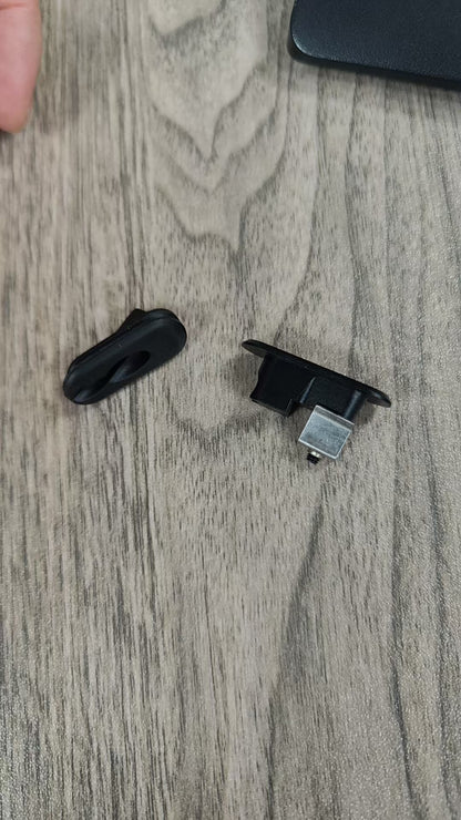 Conector de línea de desviador/freno de cuadro de bicicleta completamente cerrado MTB línea de freno de bicicleta con conector empotrado