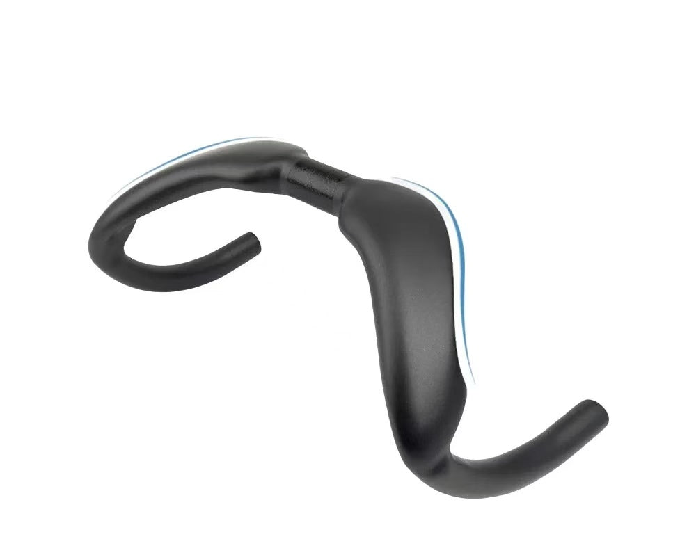 BXT Carbon Fiber Inside Road Handlebar Track Cycling Handle Sprint Match Bicycle Handlebar TT Bike Handlebar Fixed