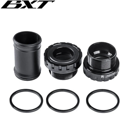 BXT Bicycle Bottom Bracket Thread Bearing T47 MTB Road Bike Aluminum Alloy BSA Parts