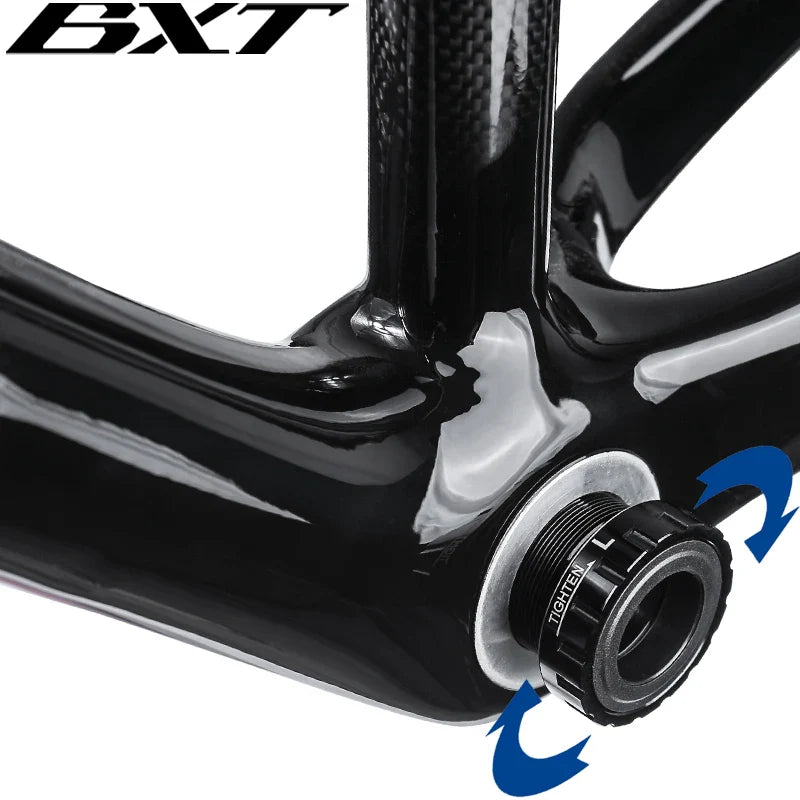 BXT Bicycle Bottom Bracket Thread Bearing T47 MTB Road Bike Aluminum Alloy BSA Parts