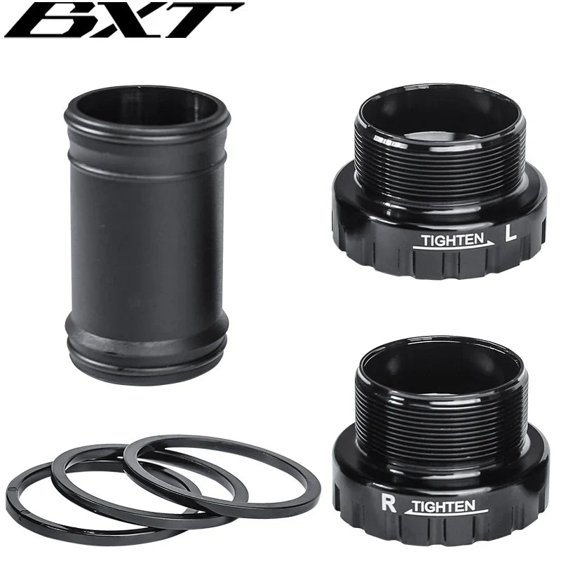 BXT Bicycle Bottom Bracket Thread Bearing T47 MTB Road Bike Aluminum Alloy BSA Parts