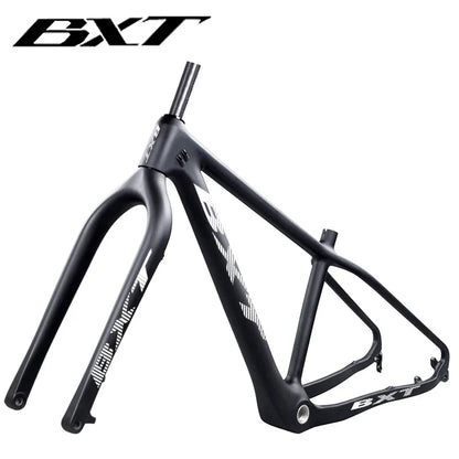 BXT 26er full carbon snow fat bike frame fit max 4.8 tires carbon bicycle Frame 160mm disc brake BSA snow frameset