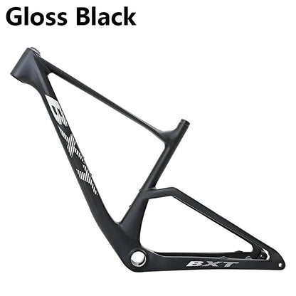 BXT 2025 New Full Carbon Mountain Bike Frame UDH Hanger 12x148mm Boost Full Internal Routing 29er MTB Carbon Frame Screw-in T47 UDH hanger