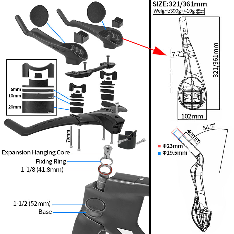 BXT 2026 Carbon T1000 BXT Disc Brake Carbon TT Bike Frame Time Trial Racing Bike Frameset with TT Handlebar Storage Case Triathlon Bicycle Frame