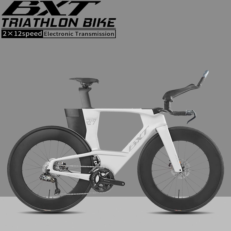 BXT -TT-219 New Carbon Time Trial/Triathlon Bike Carbon Fiber Bikes Road Bike LTWOO ERX 24 Speeds TT Bicycle
