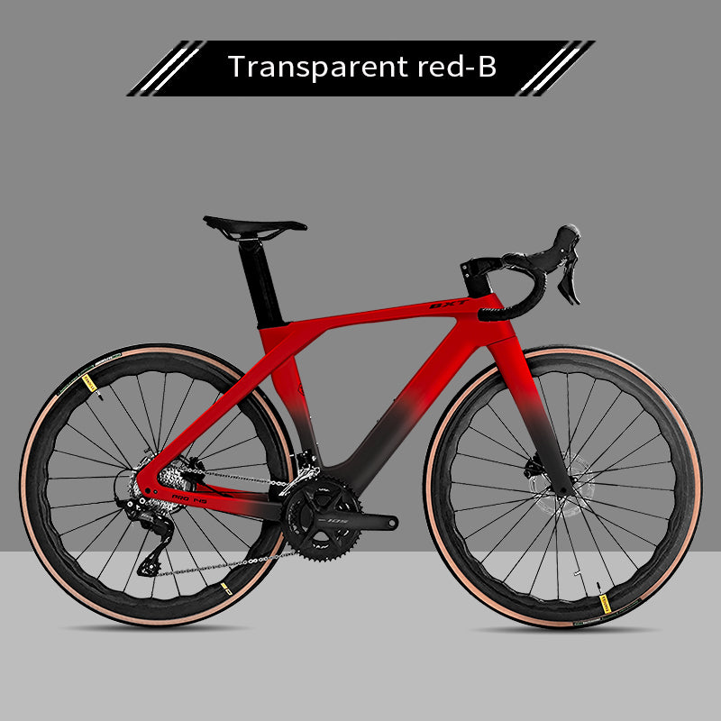 BXT Vollcarbon Rennrad Scheibenbremse Rennrad mit SHIMANO R7170 UT8170 DI2 24Gänge